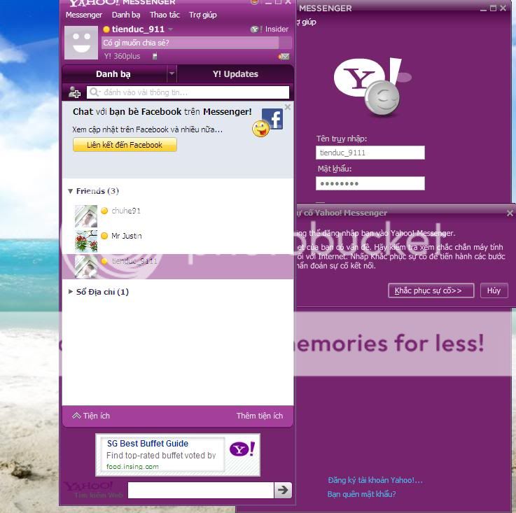 help Me YAHOO vào nick không được - 2
