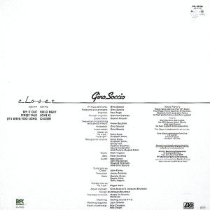 Gino Soccio - Closer (1981) Gino Soccio - Closer (1981)