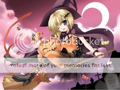 cute anime witch girl