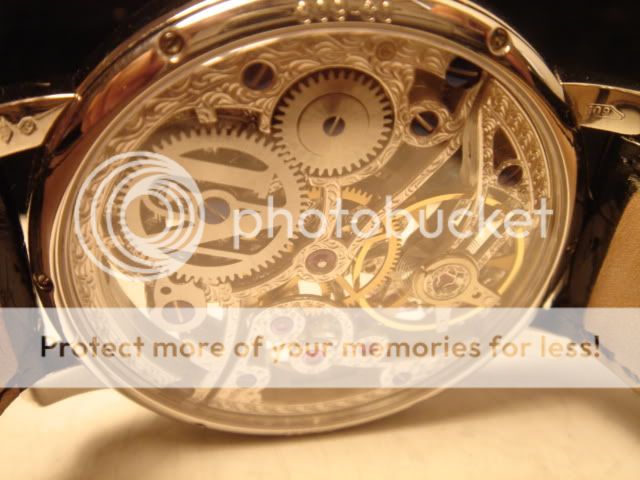 VERY RARE ULYSSE NARDIN SKELETON IN PLATINUM....ONLY 38 EVER MADE