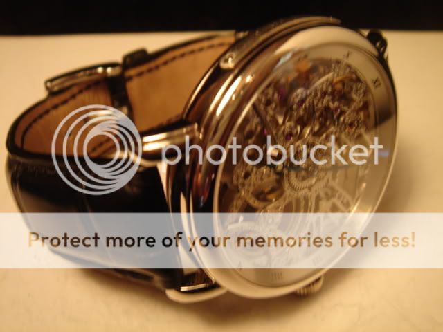 VERY RARE ULYSSE NARDIN SKELETON IN PLATINUM....ONLY 38 EVER MADE
