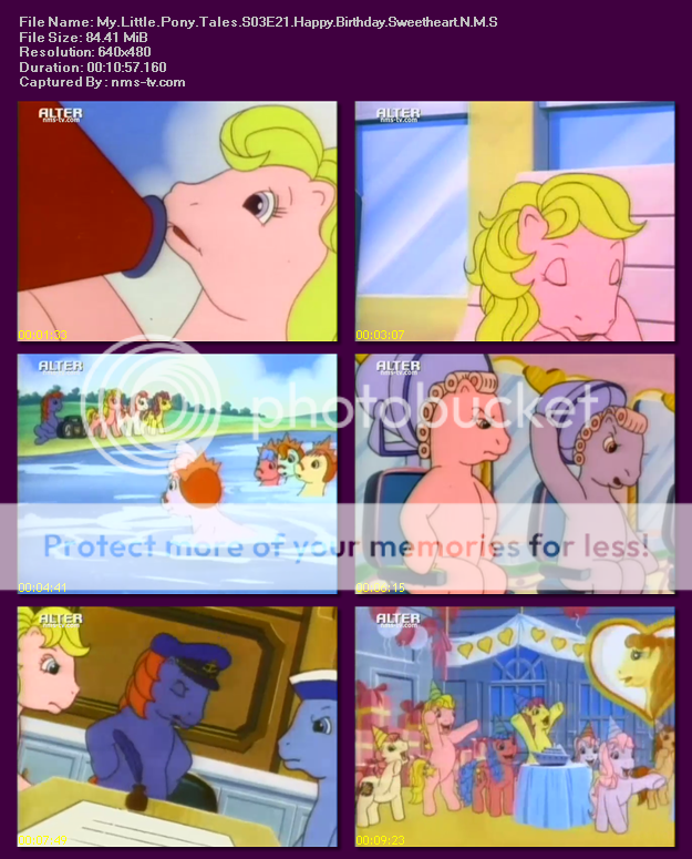 http://i452.photobucket.com/albums/qq249/2008Cartoons/MyLittlePonyTalesS03E21HappyBirthdaySweetheart.png?t=1292961090
